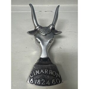 Cimarron Bull Metal Statue Figurine Trophy Style Western‎ Decor Boot Shoe Horn